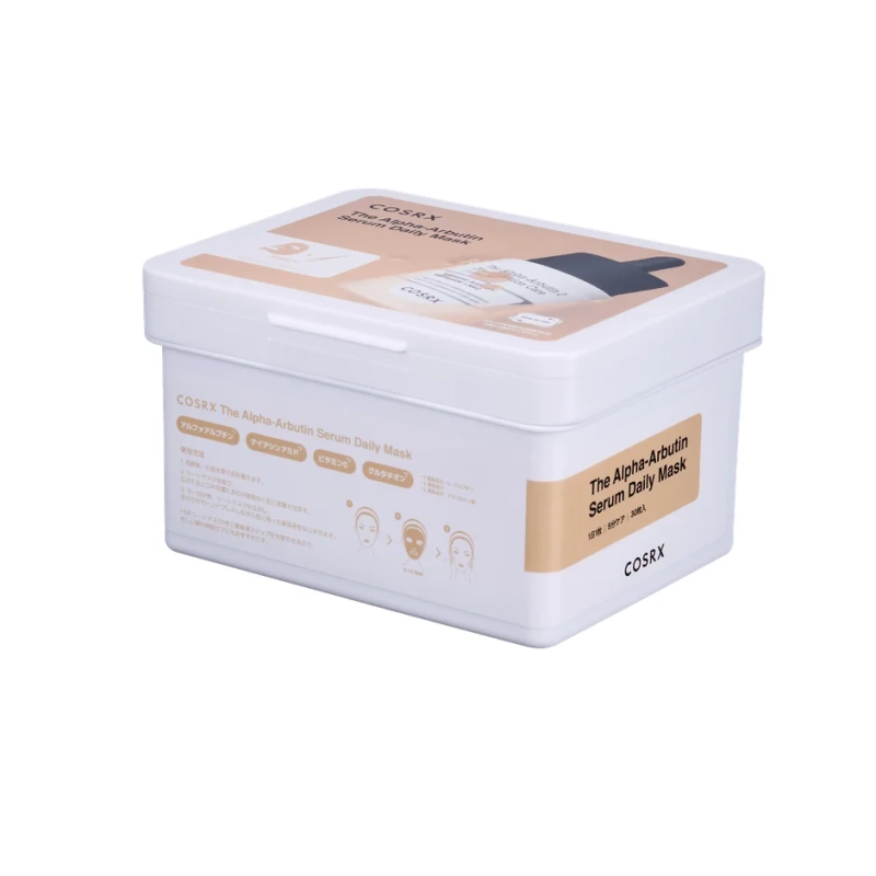 COSRX The Alpha-Arbutin Serum Daily Mask 使用方法