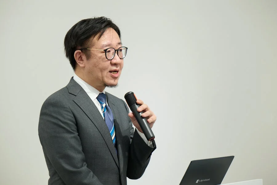 講演する山田淳史氏