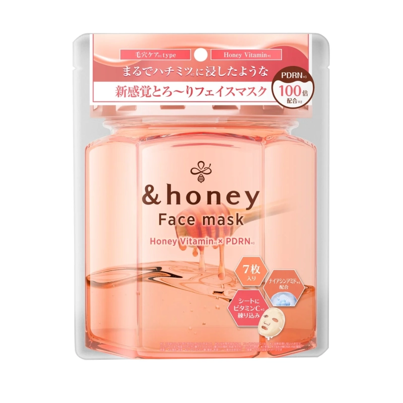 &honey ビタモイスト フェイスマスク PD