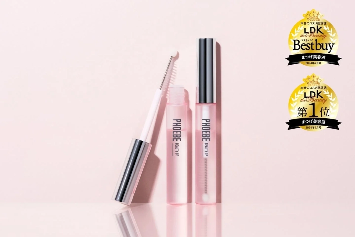 LDK the Beauty ベストバイ受賞のPHOEBE BEAUTY UP まつげ美容液
