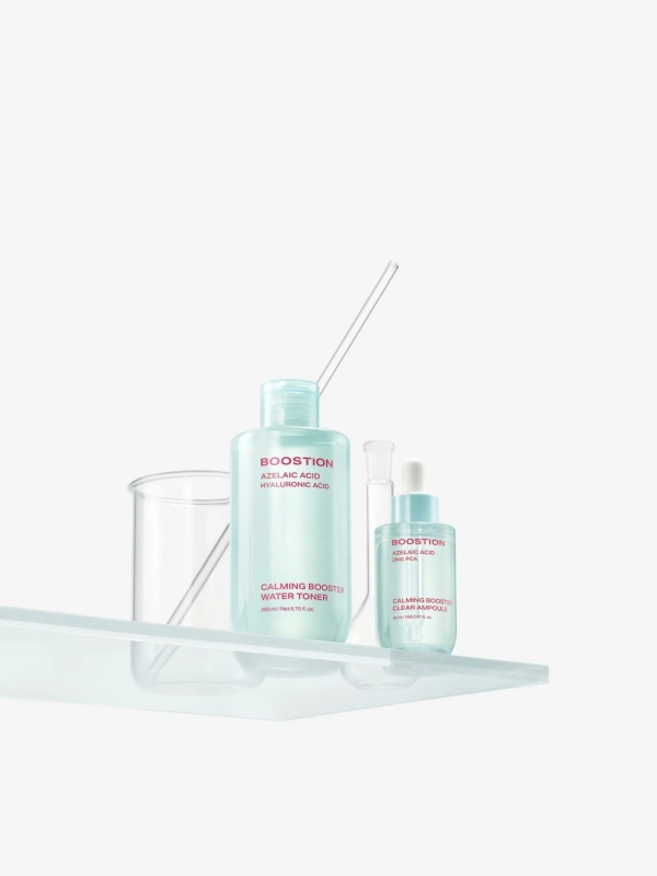 Azelaic Acid CALMING BOOSTER WATER TONER & CLEAR AMPOULE