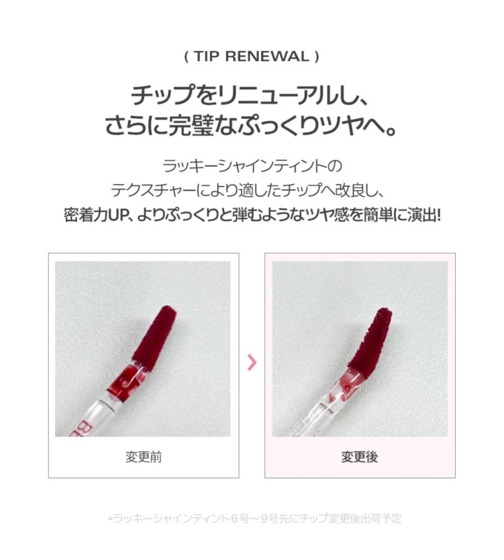 チップのリニューアル比較
