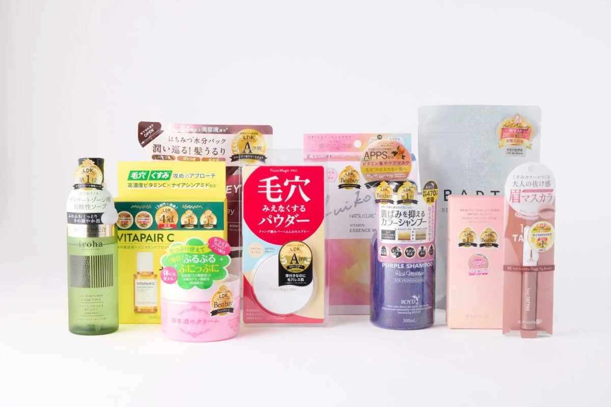 LDK the Beautyの認証マークとベストバイ製品