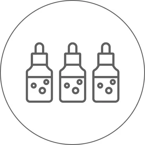 成分のいいとこどりスキンケアのアイコン