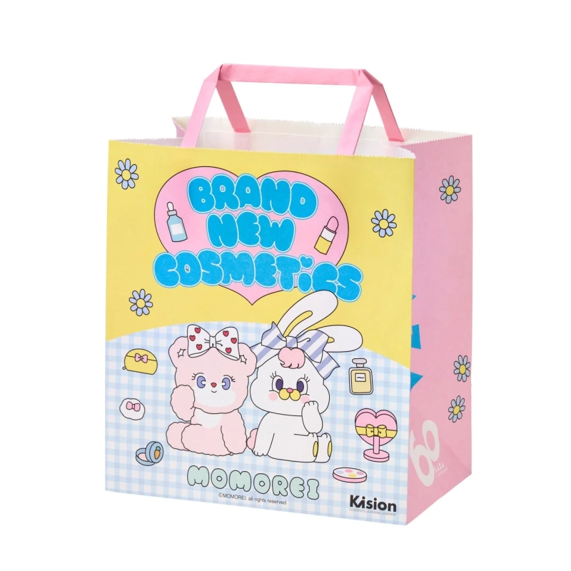 MOMOREIデザインの限定ショッピングバッグ
