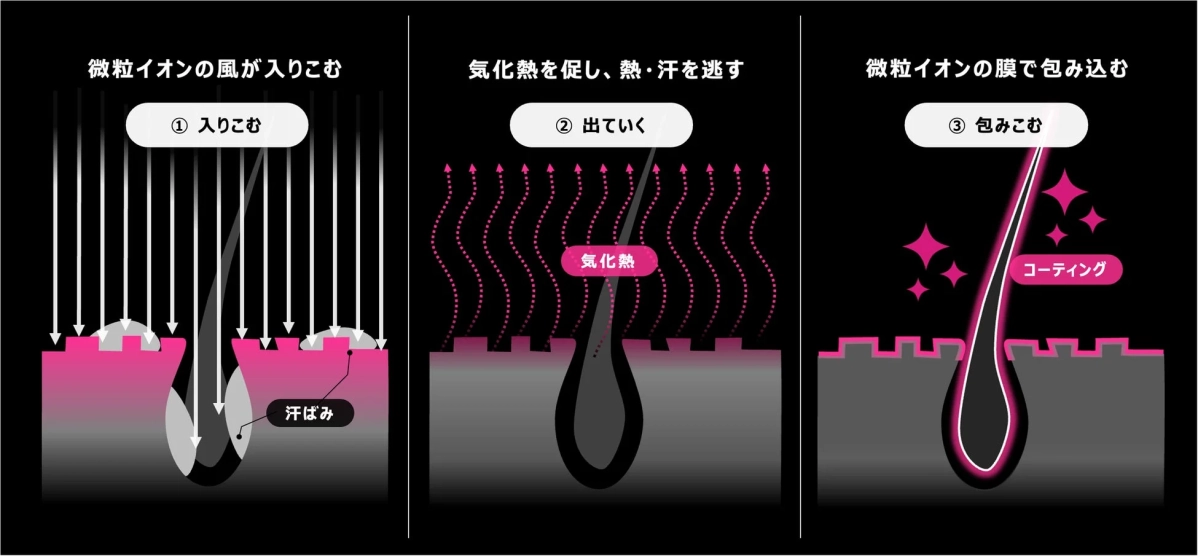 微粒イオンのメカニズム