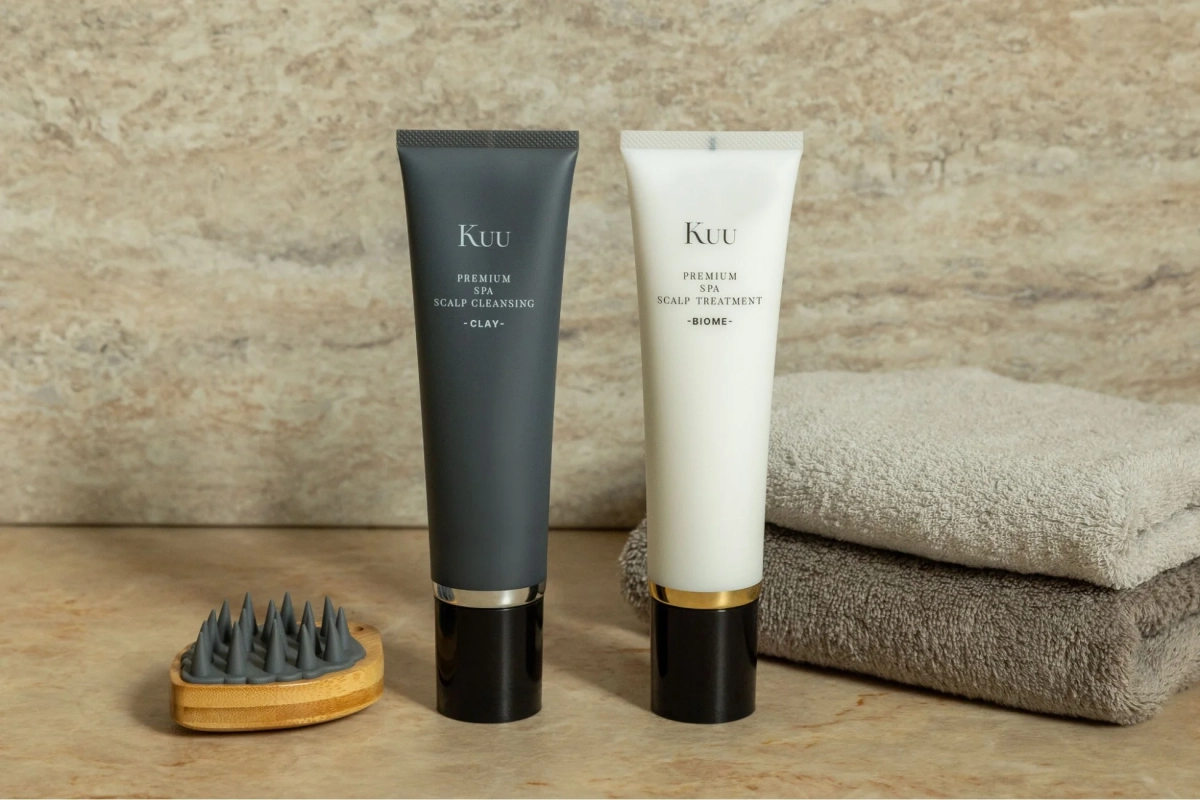 Kuu PREMIUM SPA SCALP CLEANSING -CLAY- Kuu PREMIUM SPA SCALP TREATMENT -BIOME-