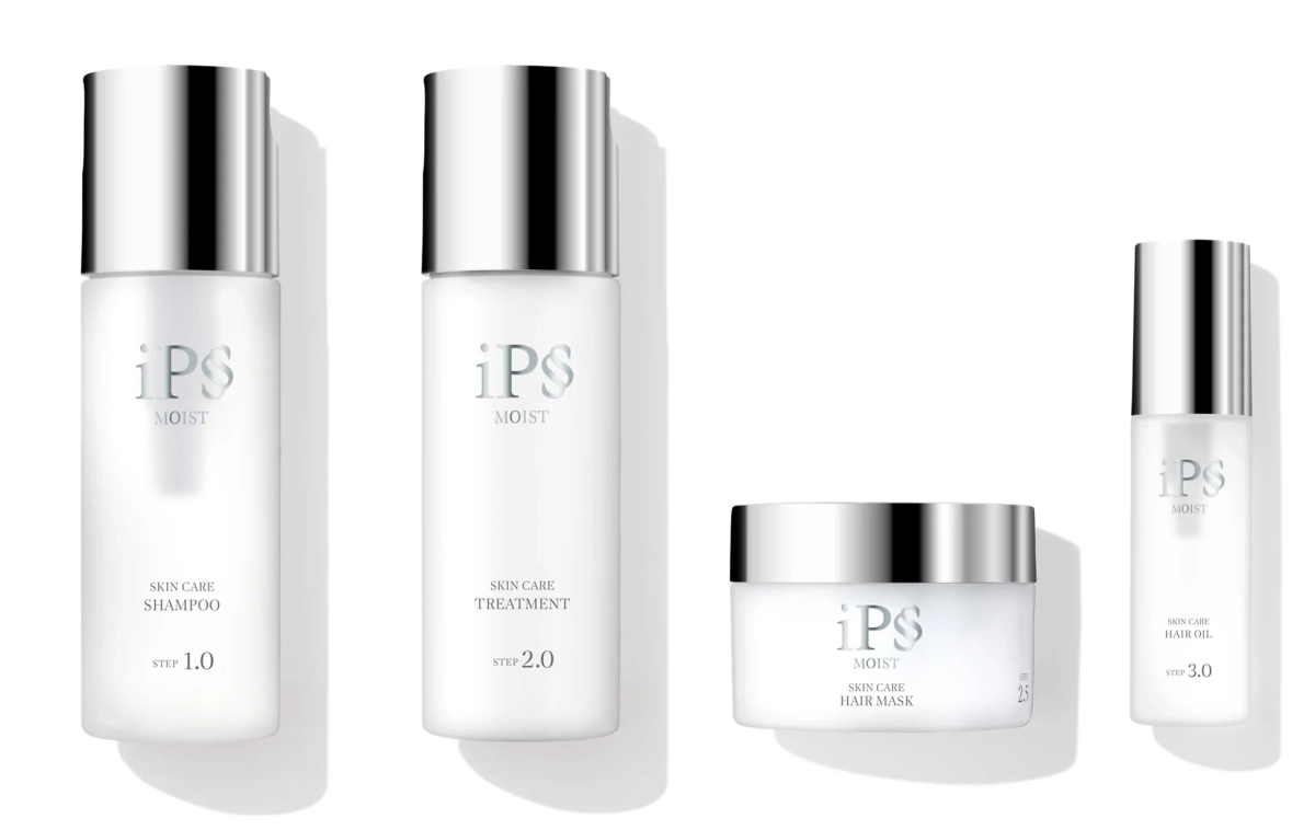 iPS MOISTシリーズのヘアケア製品