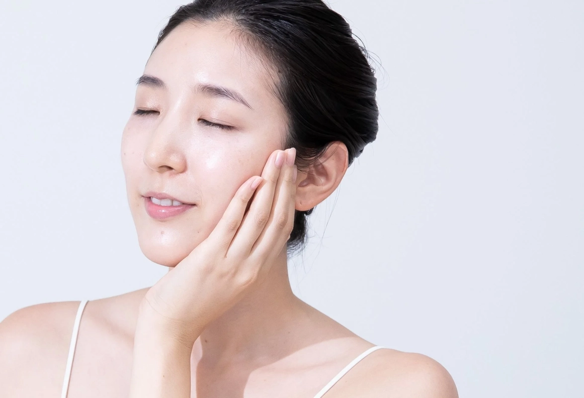 潤いに満ちた肌のイメージ