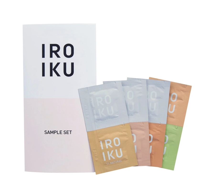 IRO IKU, SAMPLE SET, 11 NATURAL, 00 CLEAR, 04 CLEAR
