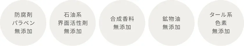 ~ハーバーが守り続ける5つの無添加~