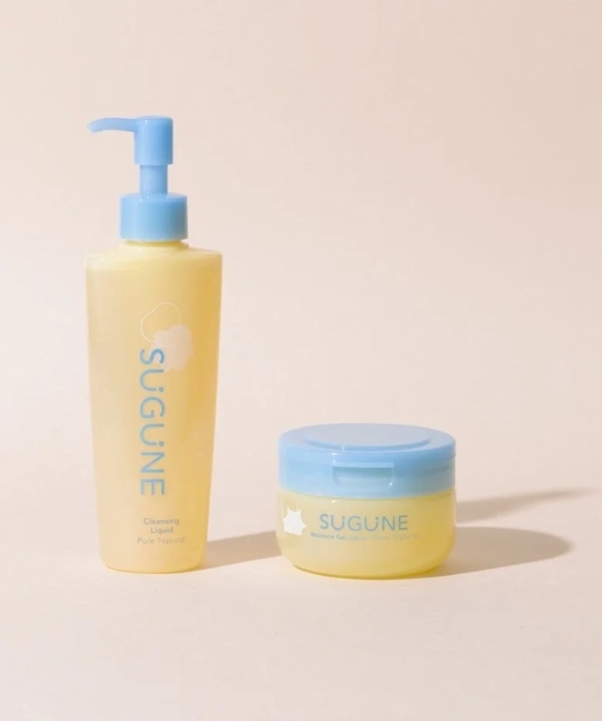 SUGUNE Cleansing Liquid Pure Natural SUGUNE Moisture Gel Lotion Pure Natural